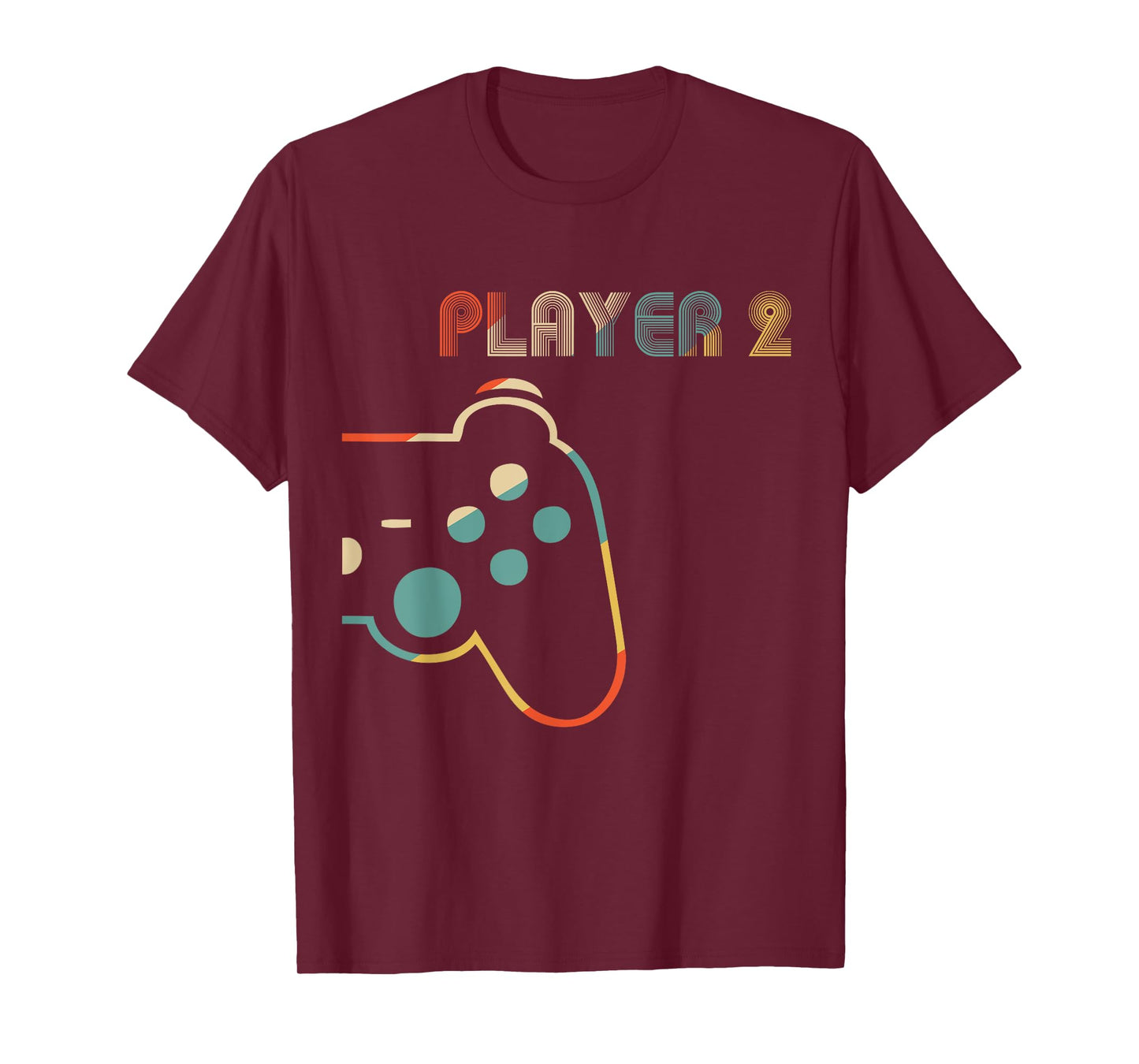 Matching Video Gamers Couple Player 1 Player 2 T-Shirt