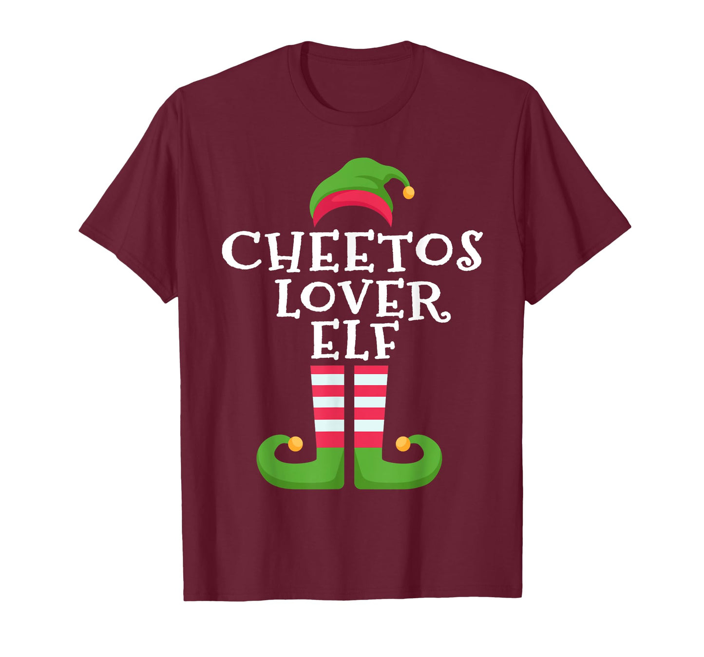 I'm The Cheetos Lover Elf Cheetos Lovers Christmas Pajama T-Shirt