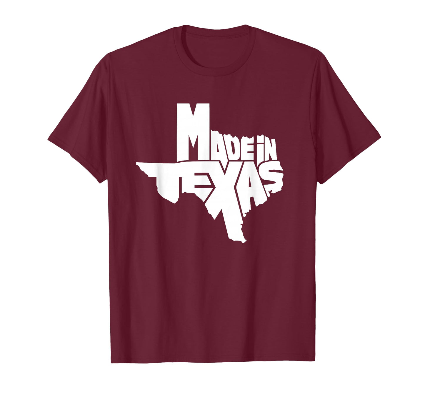 Texas Map - Made in Texas - Throwback Design - Classic T-Shirt