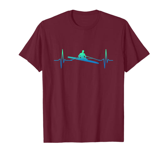 Rowing Heartbeat T-Shirt