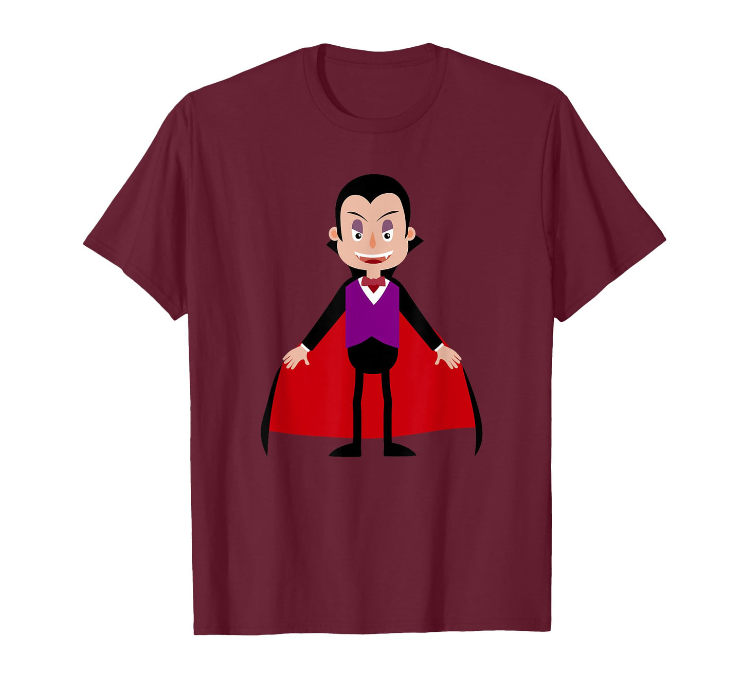 Halloween Vampire Print Graphic T Shirt Kids Boys Girls