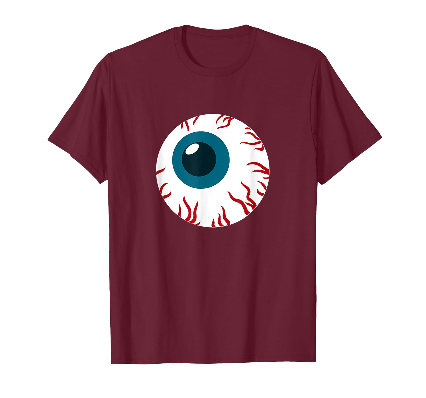 Eyeball funny spooky scary Halloween birthday gift men women T-Shirt