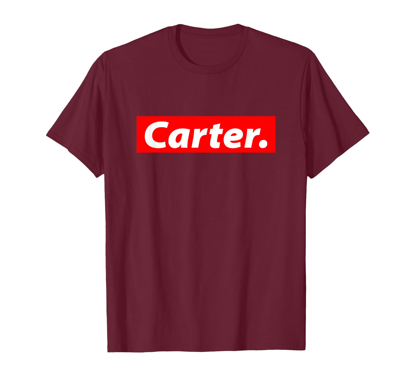Carter Name Streetwear Halloween Costume For Named Carter T-Shirt