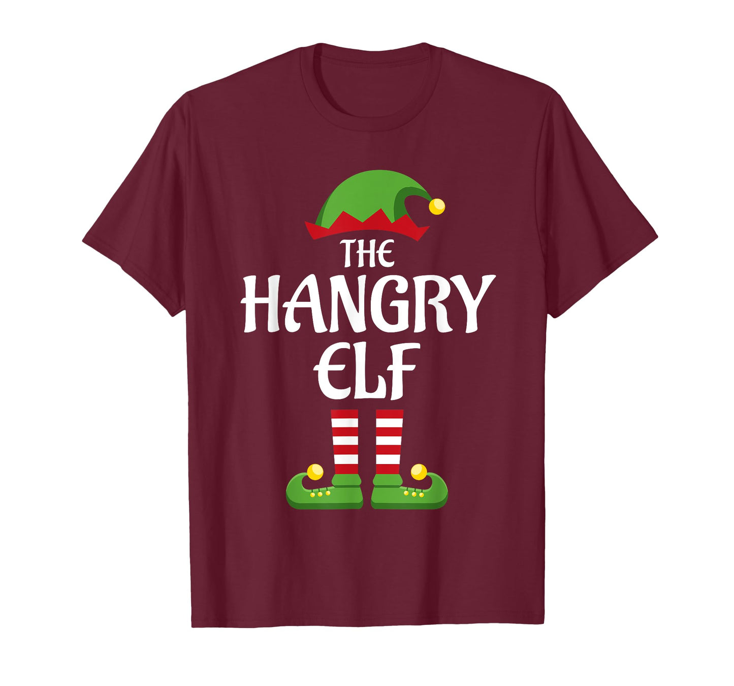 Hangry Elf Family Matching Group Christmas T-Shirt