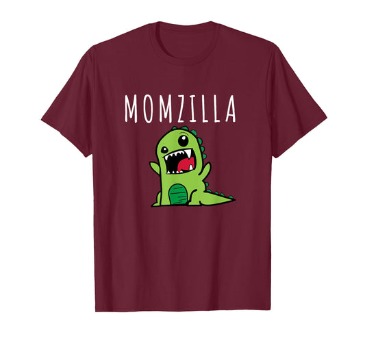 Momzilla Funny Mom Dinosaur Mothers Day Cheeky From The Kids T-Shirt