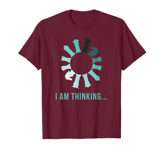 Funny Chess Chess Player Thinking T-Shirt