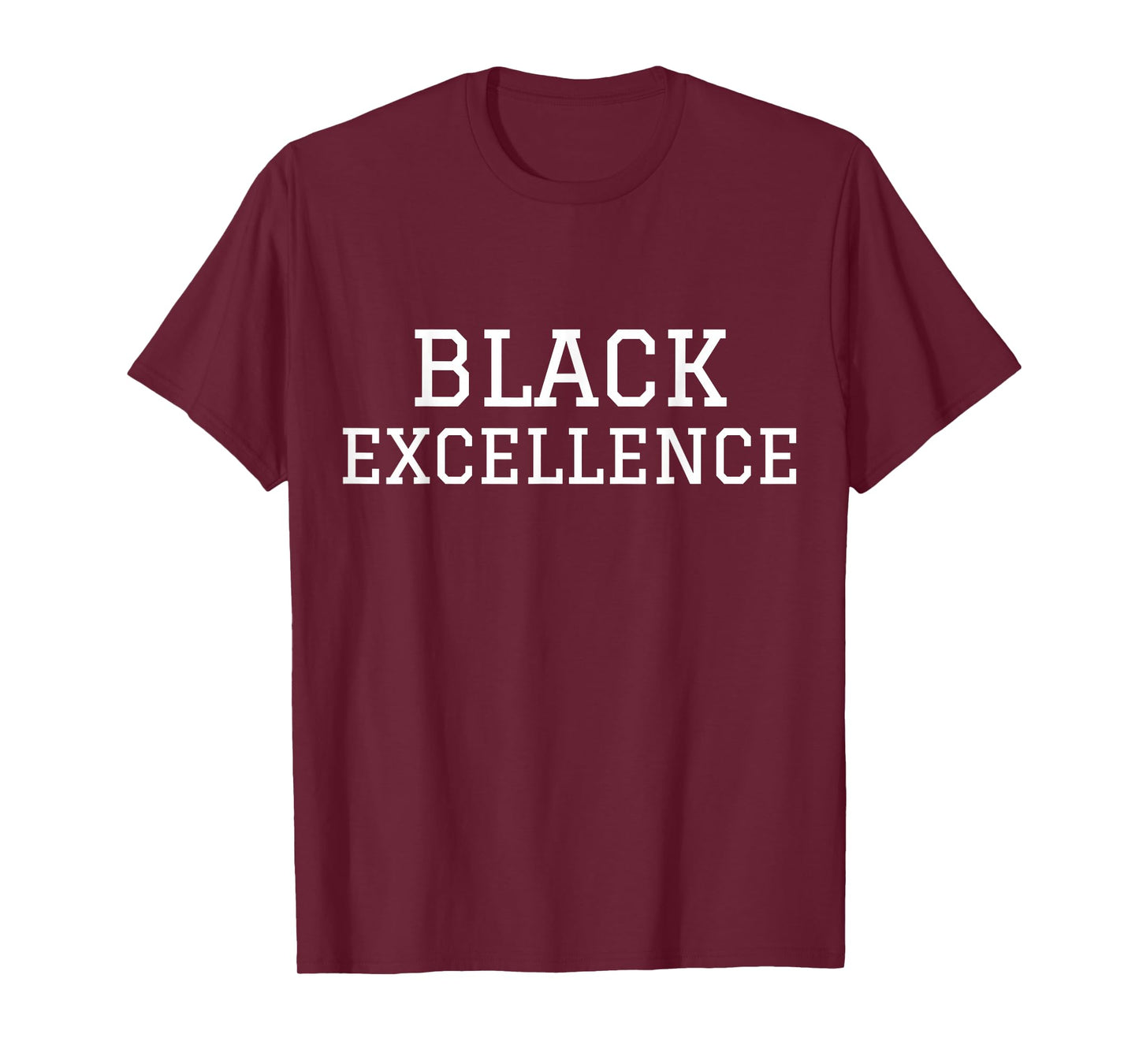 Black Excellence Black Power T-Shirt White Print T-Shirt