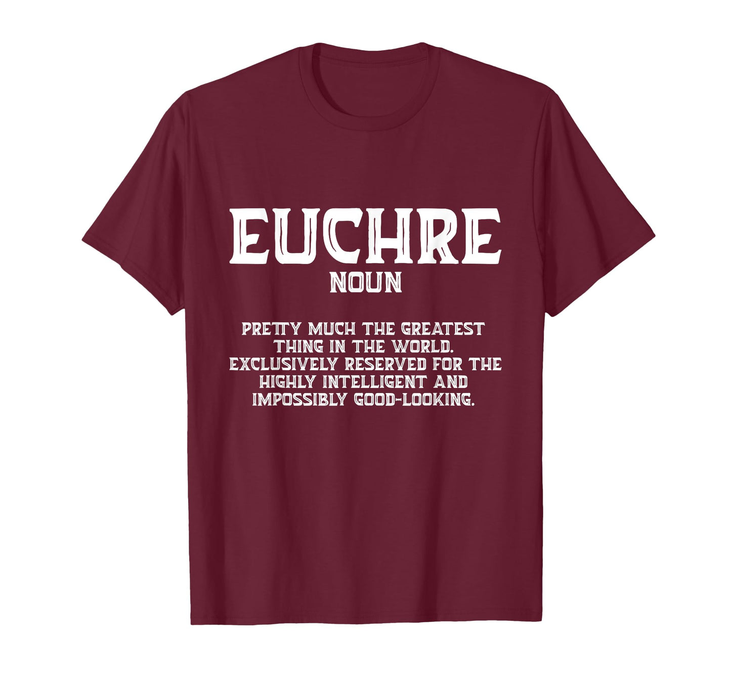Euchre Card Game Player Euchre Gamers Funny Partner T-Shirt