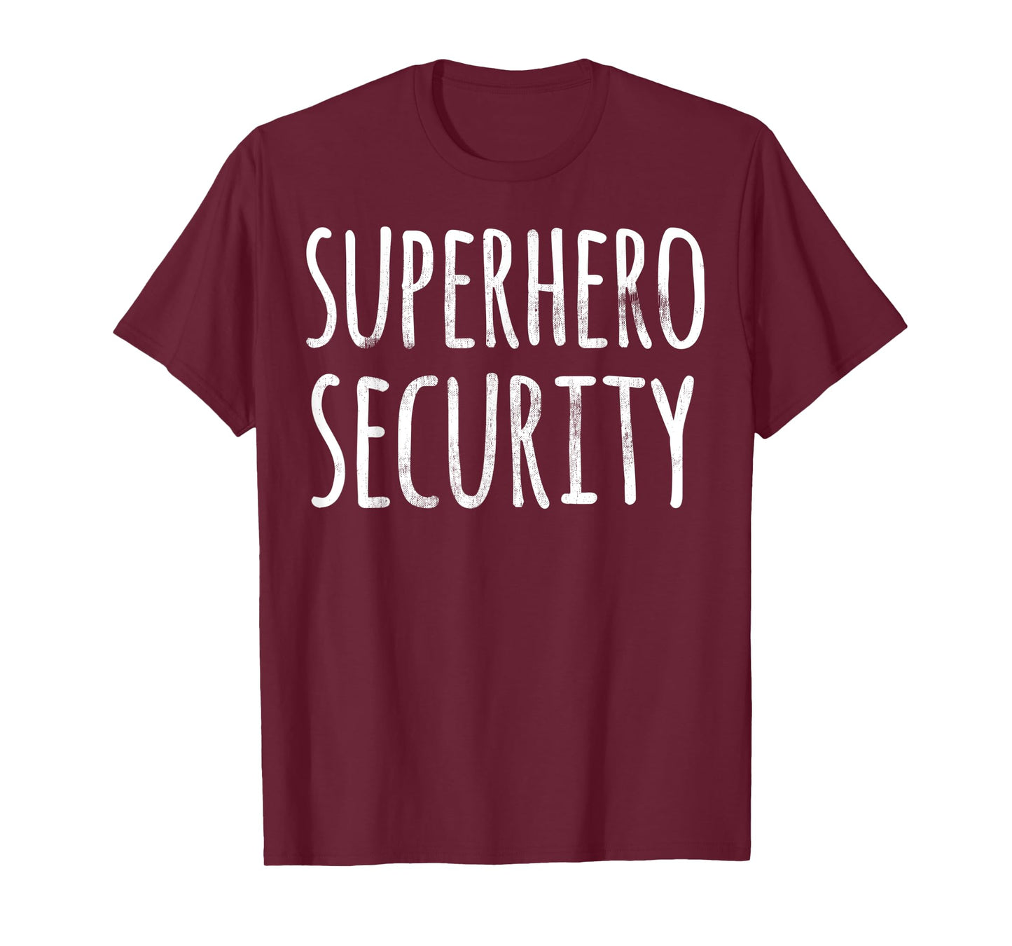 HALLOWEEN COSTUME SHIRT FUNNY SUPERHERO SECURITY PARENT GIFT T-Shirt
