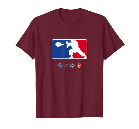 Hadouken Fighting Sports League - Funny Arcade Gamer T-Shirt