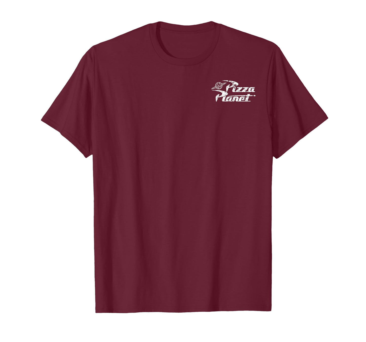 Disney Pixar Toy Story Pizza Planet Left Chest Logo T-Shirt