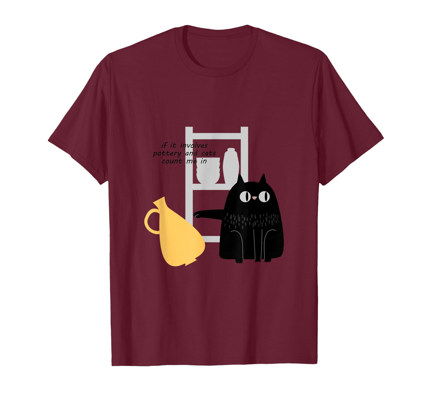 Bad Pottery Cat T-Shirt