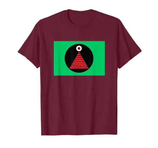 Mars Attacks Flag Shirt Martian Space Alien T-Shirt