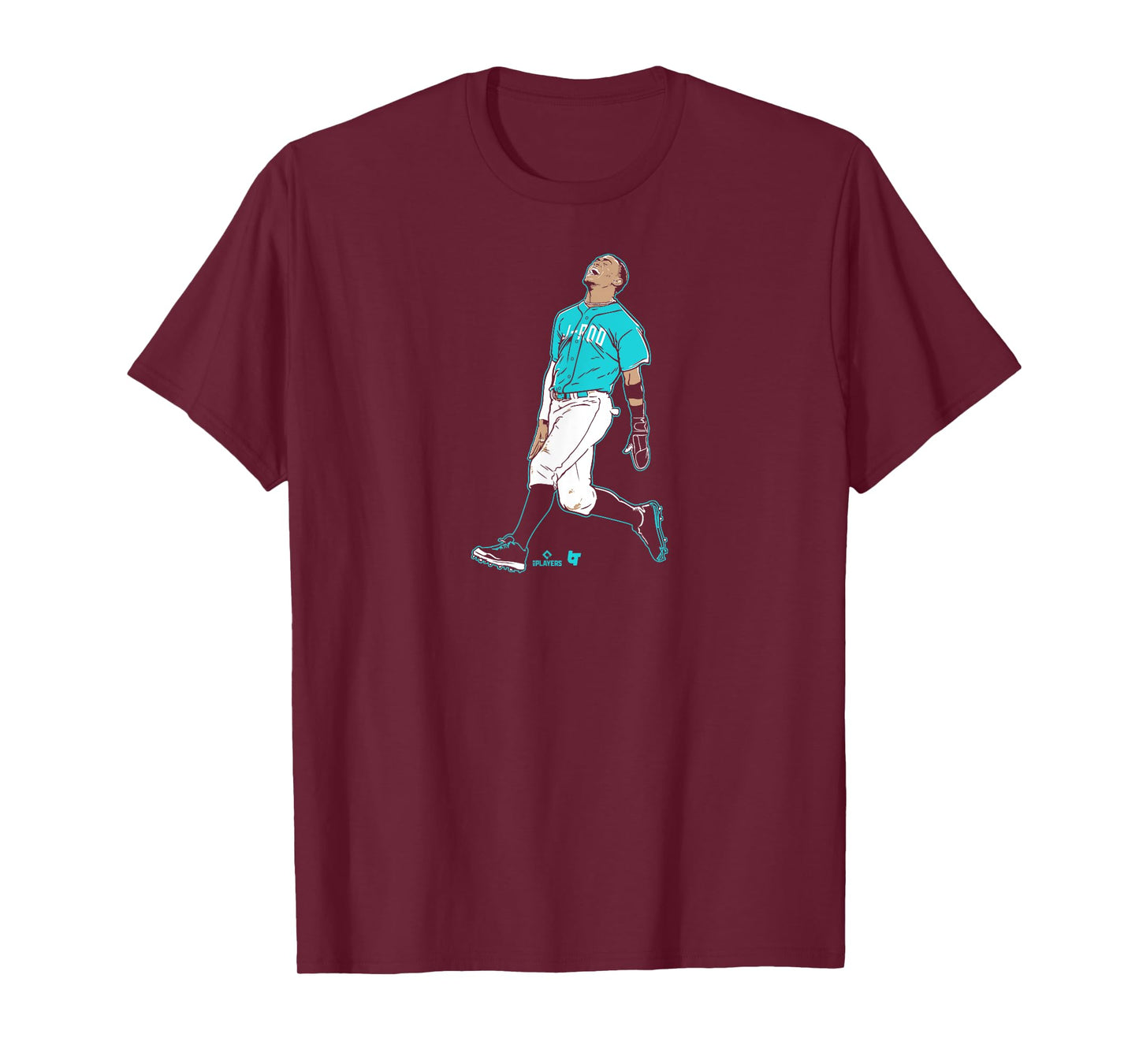 Julio Rodriguez: Superstar Pose - Seattle Baseball T-Shirt
