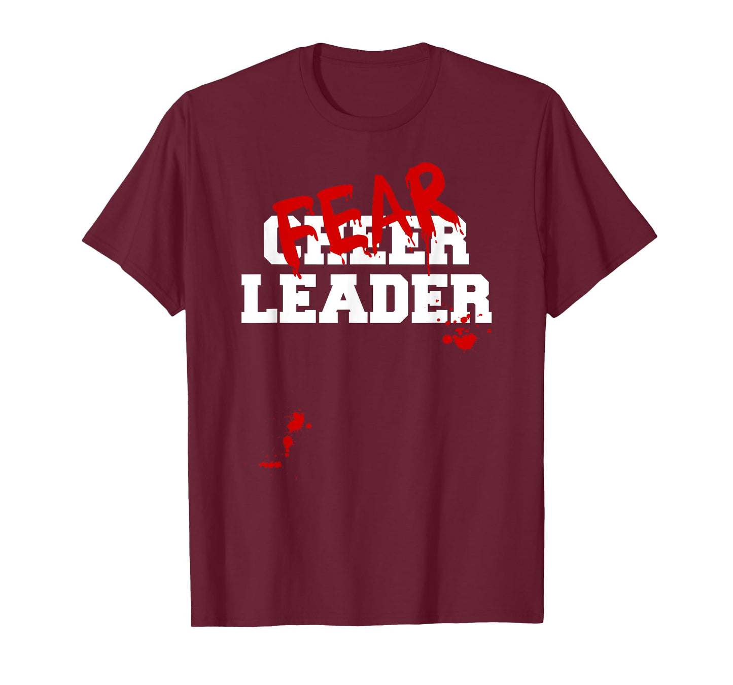 Fearleader Zombie Cheerleader Halloween Costume T-Shirt