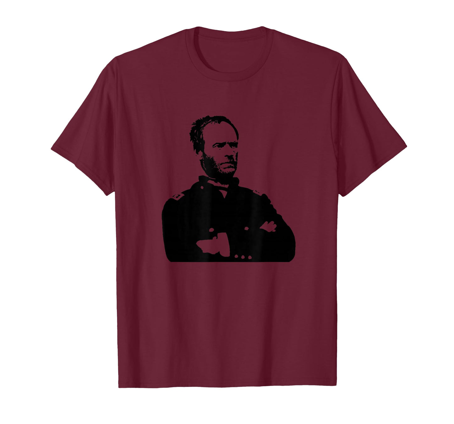 Kids William Tecumseh Sherman T-Shirt 4 Silver