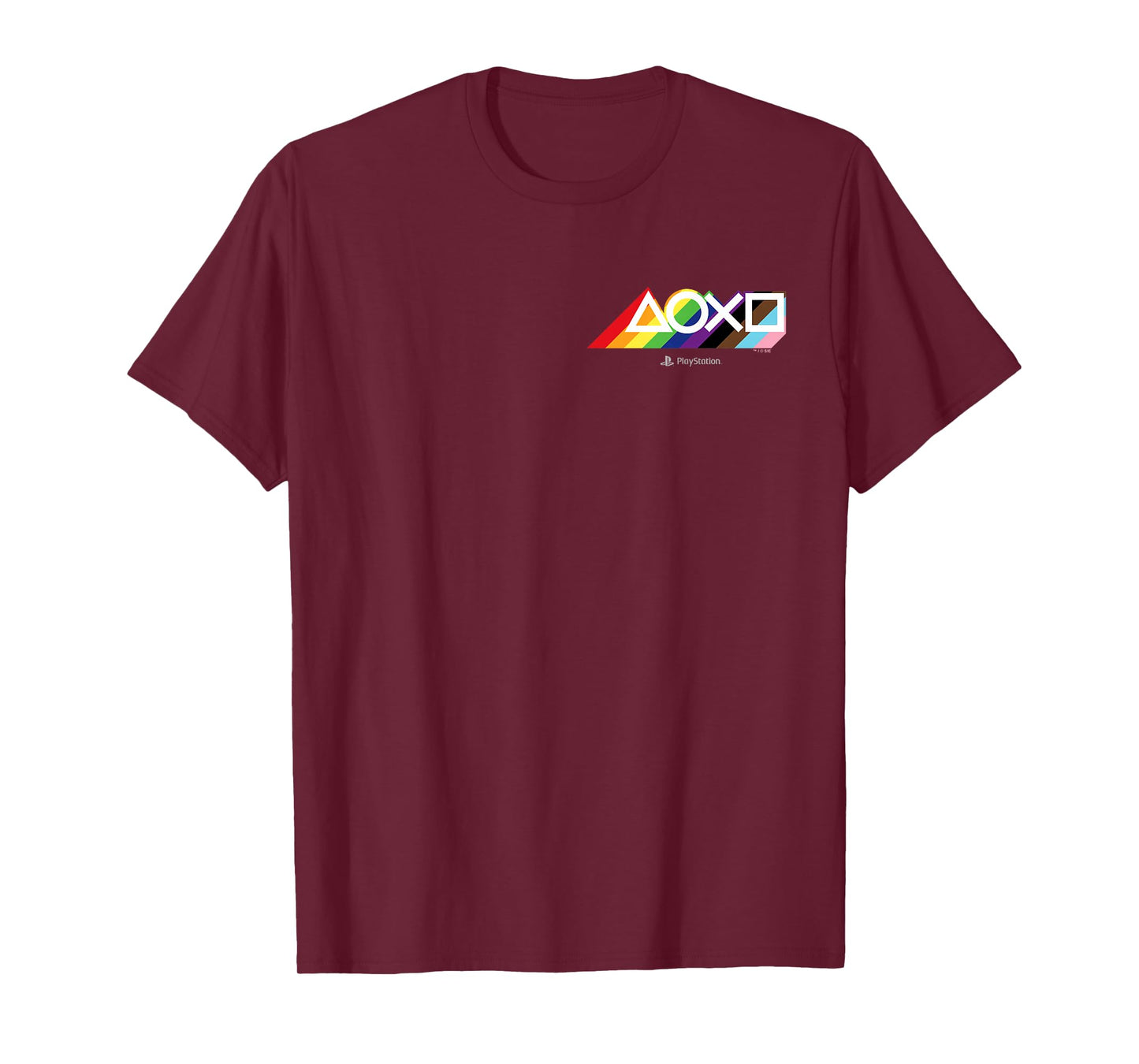 PlayStation Pride LGBTQIA Collection Horizontal Pocket Logo T-Shirt