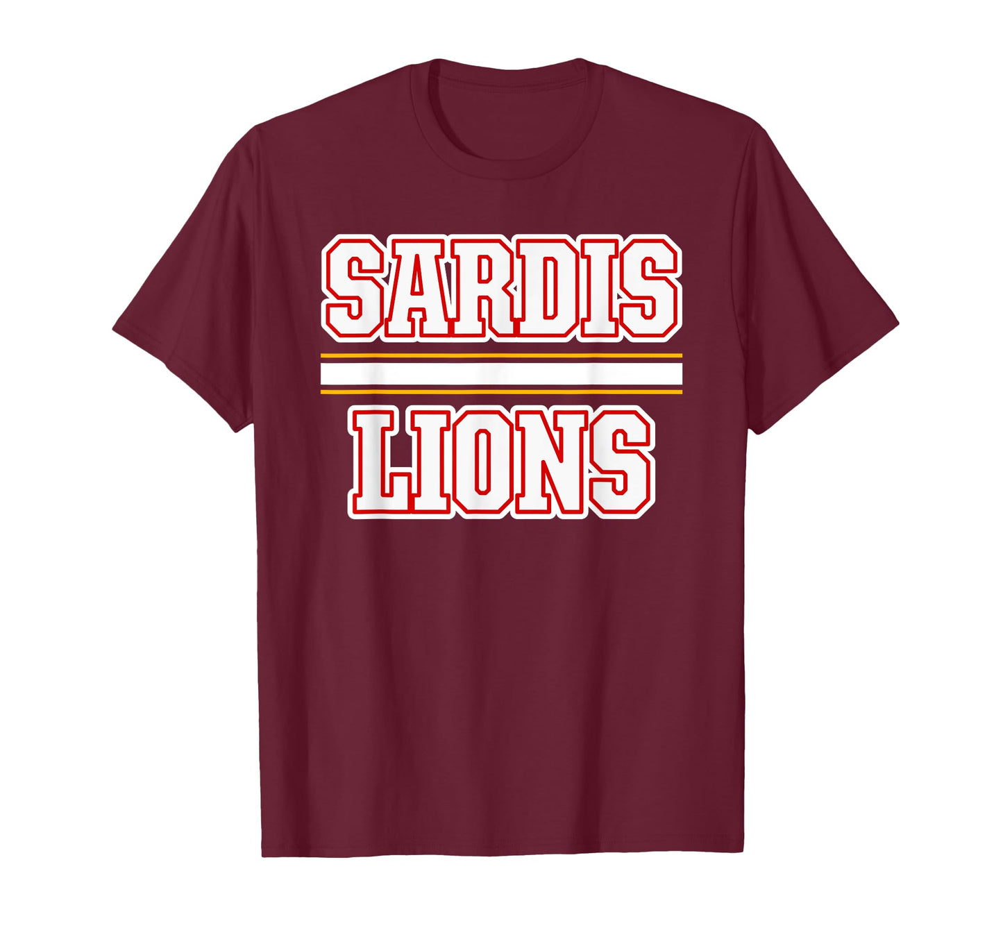 Sardis Lions Horizontal Stripes T-Shirt