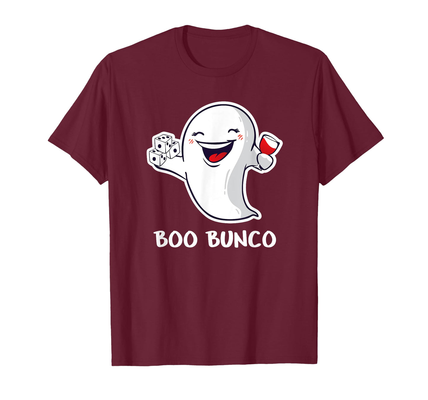 Bunco Halloween Cute Boo Bunco Ghost Gift T-Shirt T-Shirt
