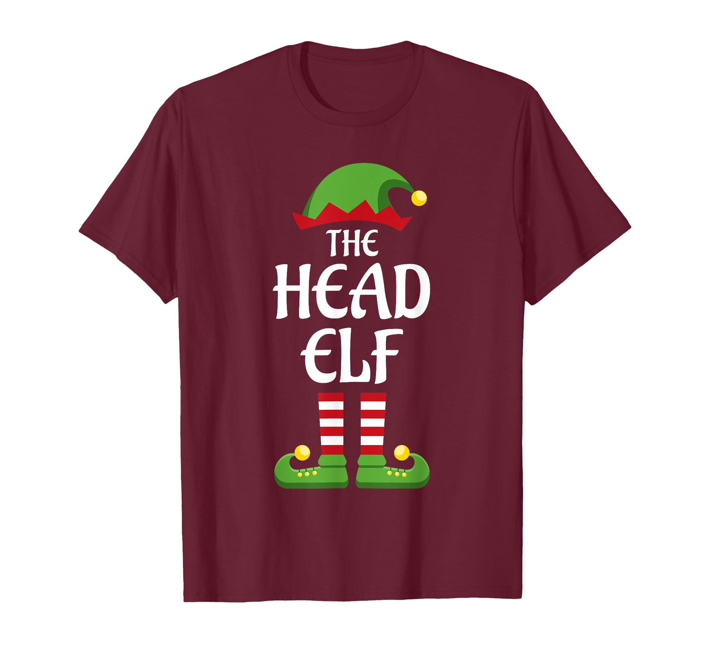 Head Elf Family Matching Group Christmas T-Shirt