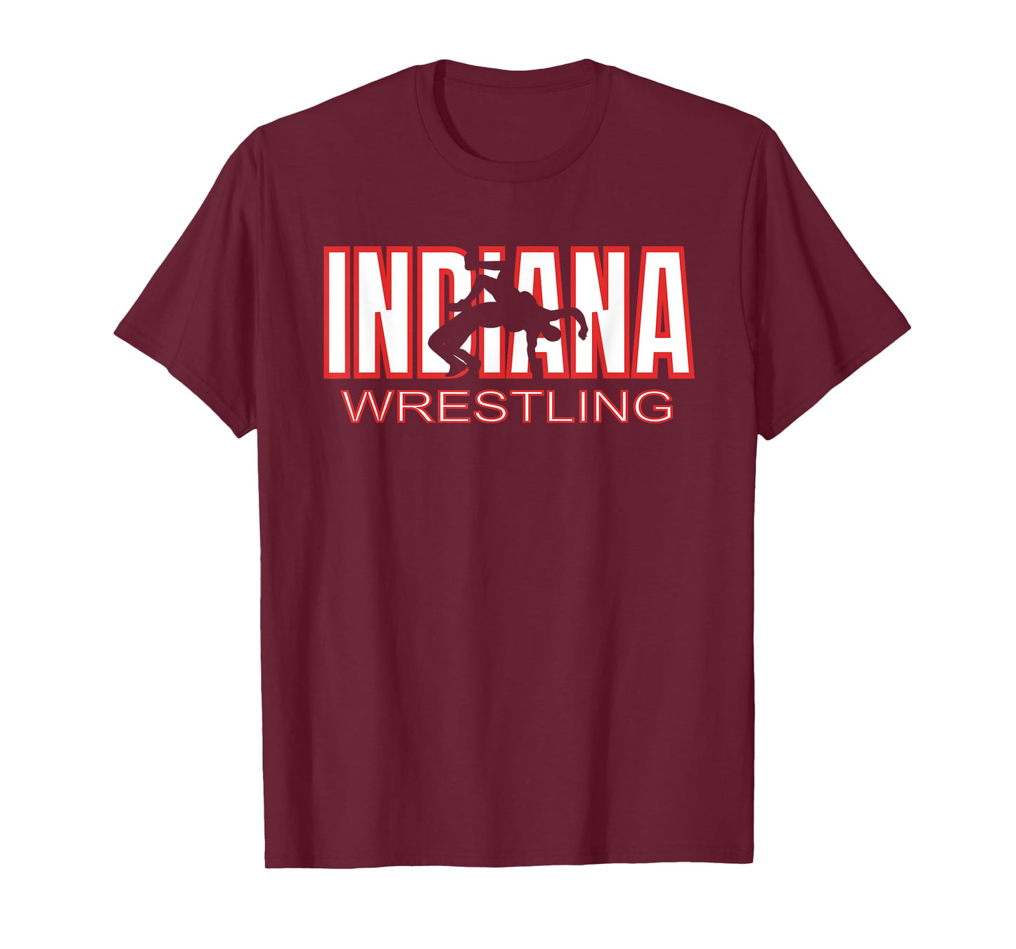 Indiana Wrestler Wrestling Team The Hoosier State Pride Gift T-Shirt