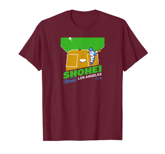 Shohei Ohtani: Retro Game - Los Angeles Baseball T-Shirt