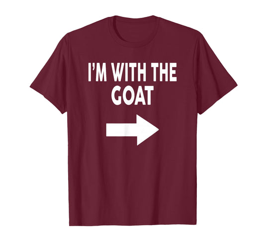 I'm With The GOAT Halloween GOAT T-Shirt