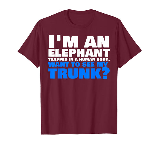 Funny Elephant Trunk Shirt