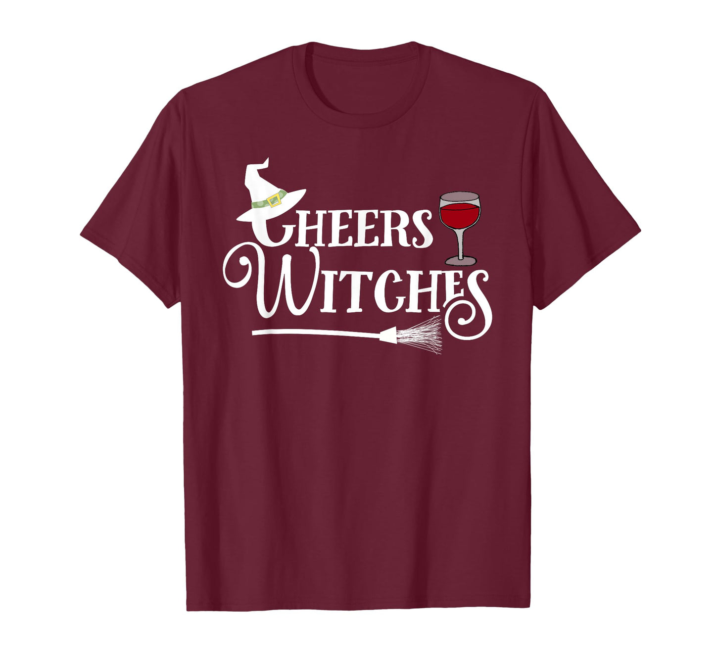 Cheers Witches! - Fun Witch Halloween Tee Shirt