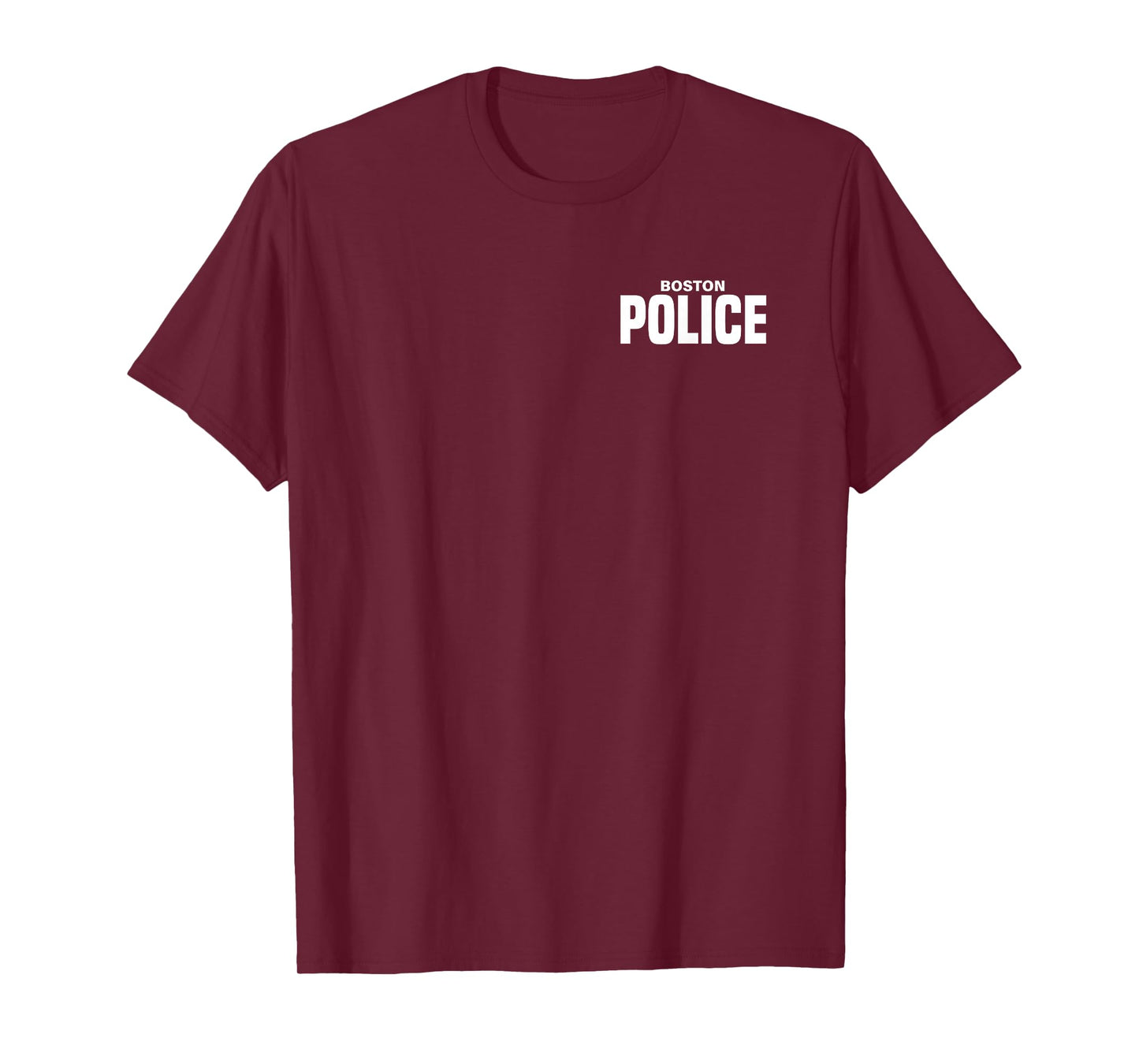 Boston Police Officer Massachusetts Policeman Duty T-Shirt T-Shirt