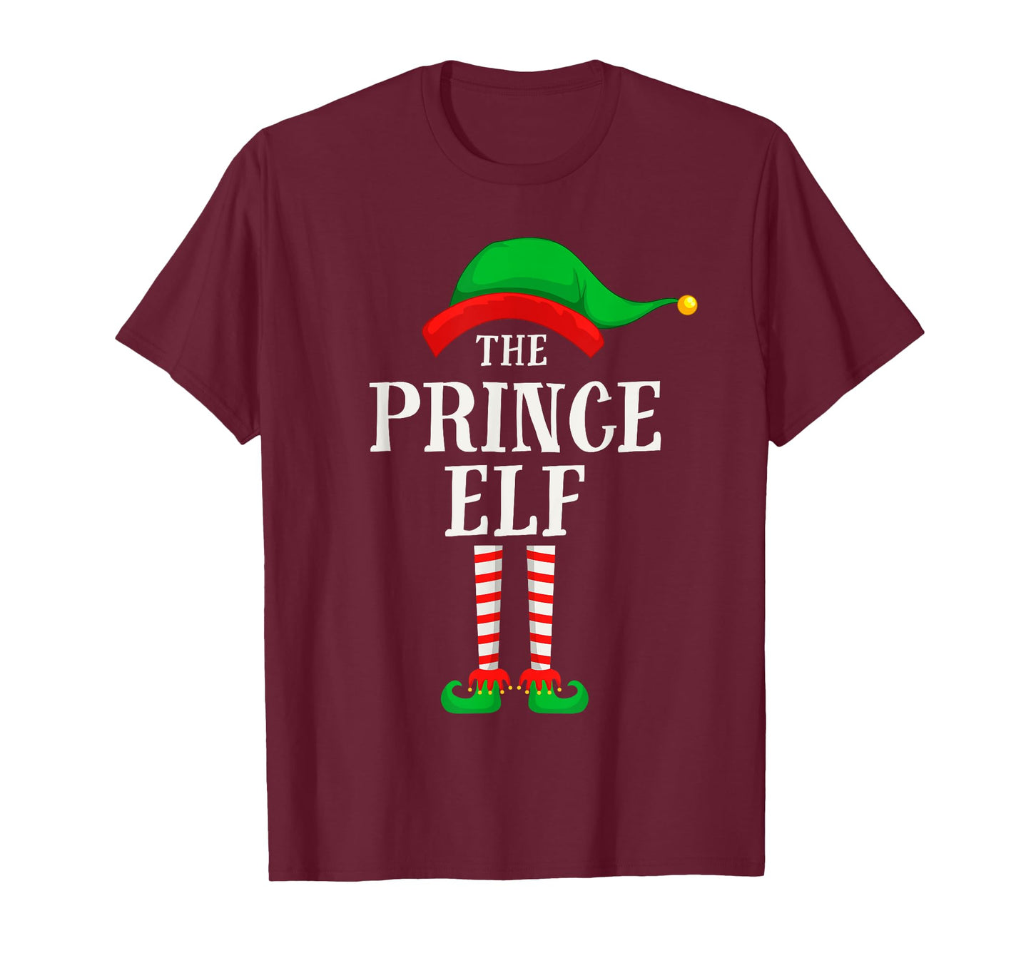 The Prince Elf Christmas Family Matching Group Gifts Boys T-Shirt