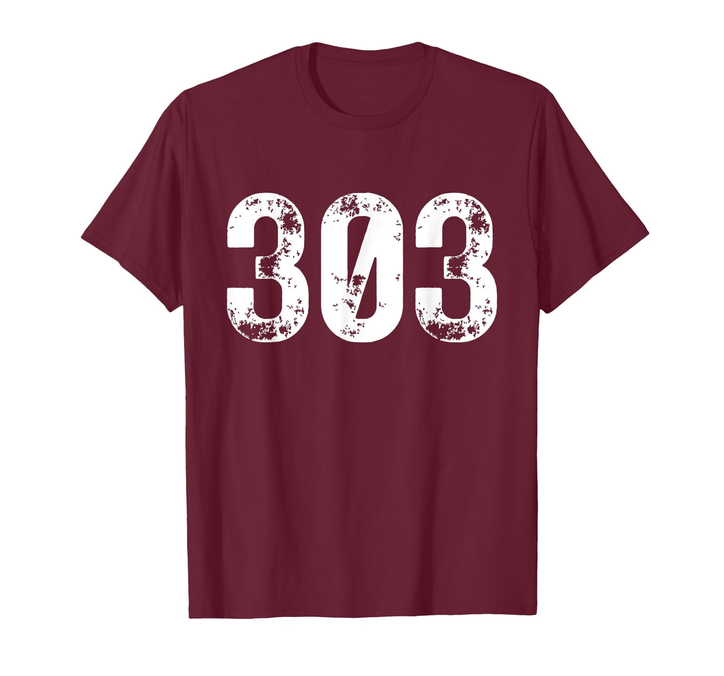 303 Area Code Denver CO Mobile Telephone Area Code 303 T-Shirt