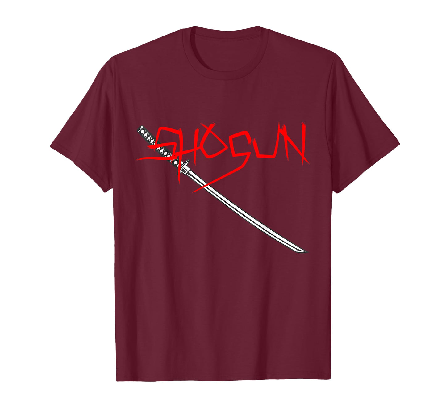 Shogun Japanese Samurai sword T-Shirt