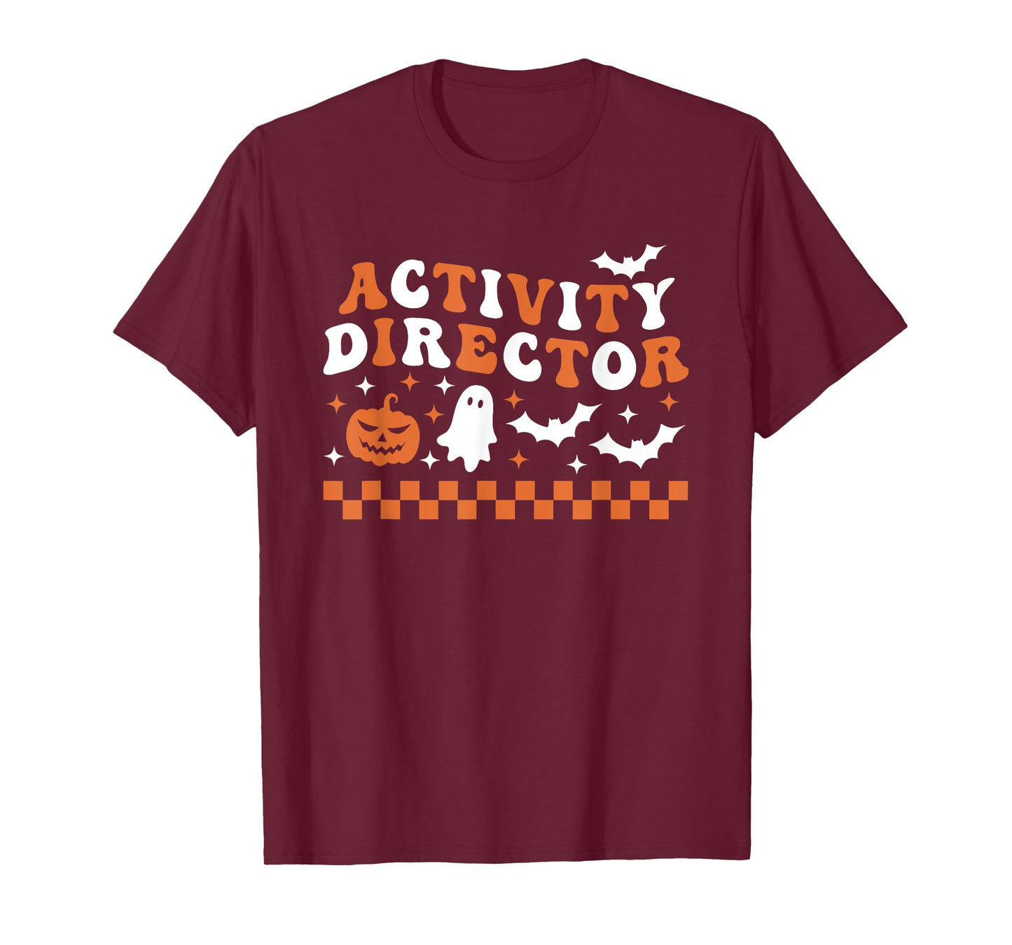 Activity Director Halloween Nursing Home Senior Living T-Shirt
