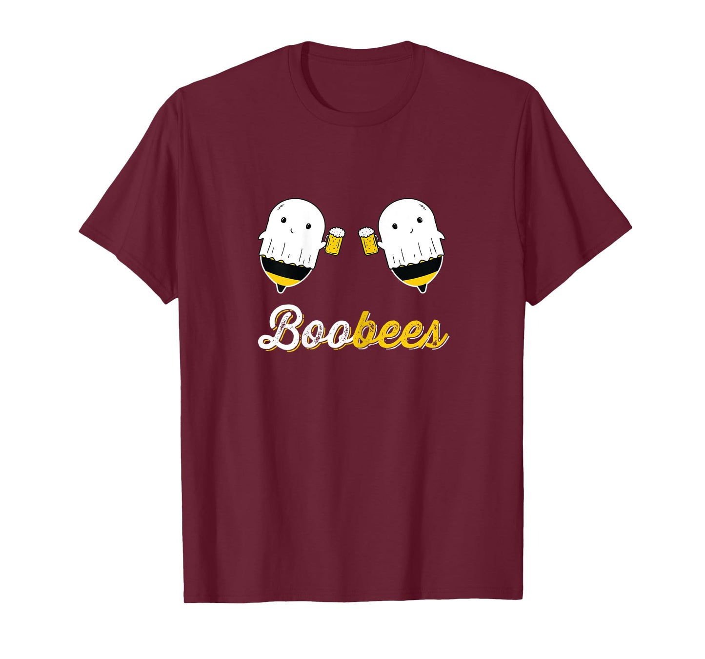 Womens Boo Bees Couples Halloween Costume Funny T-Shirt
