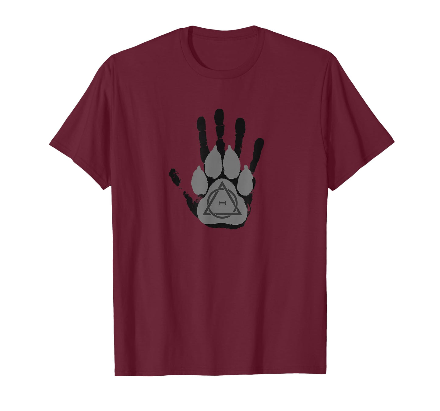 Feathered Commodities Hand and Wolf - Therian T-Shirt