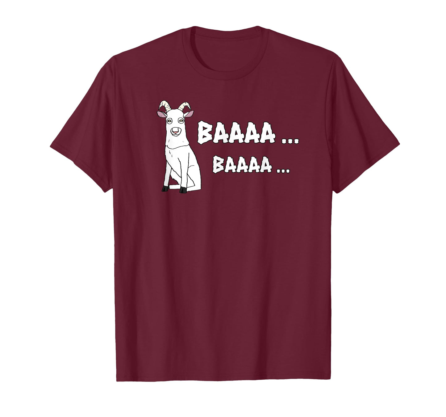 Goat Scary Ghost Baaaa Halloween T-Shirt Pet Shirt