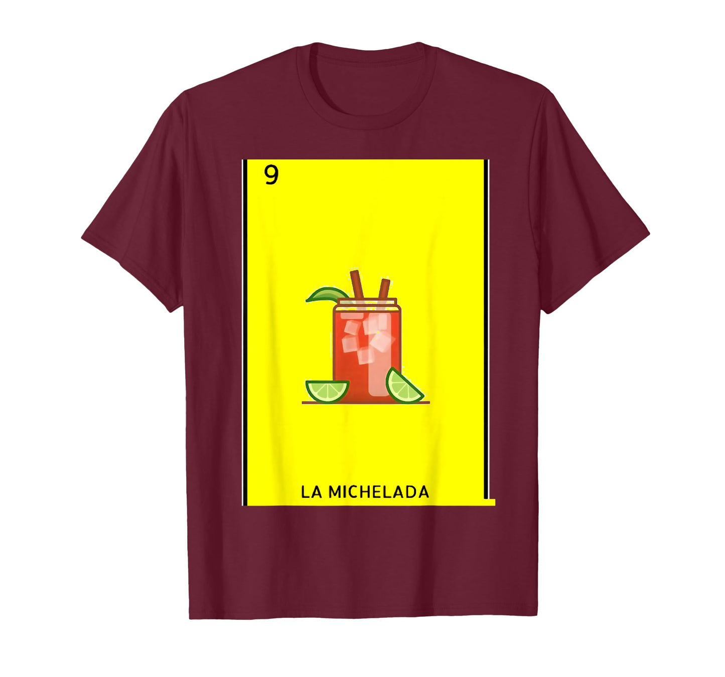 La Michelada Card Mexican Lottery Card T-Shirt