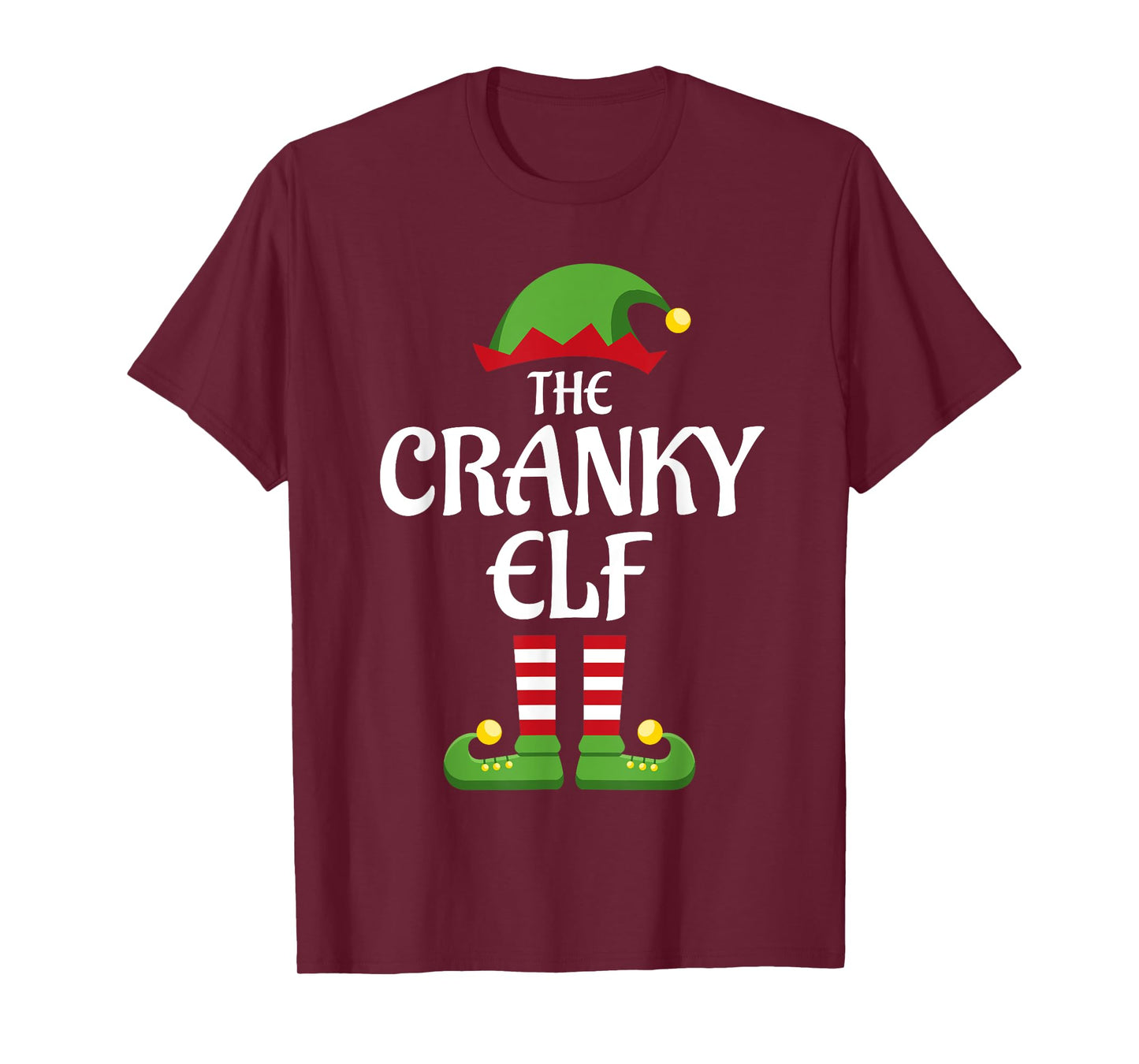 Cranky Elf Family Matching Group Christmas T-Shirt