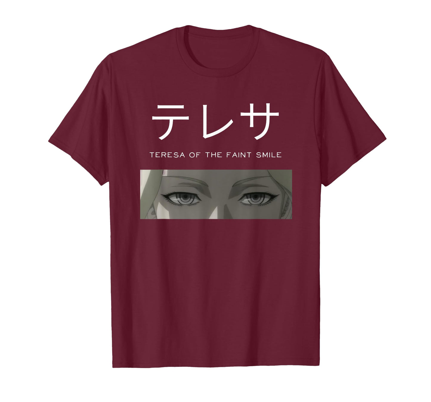 Teresa Faint Smile Clare Claymore Anime Manga Dark Fantasy T-Shirt