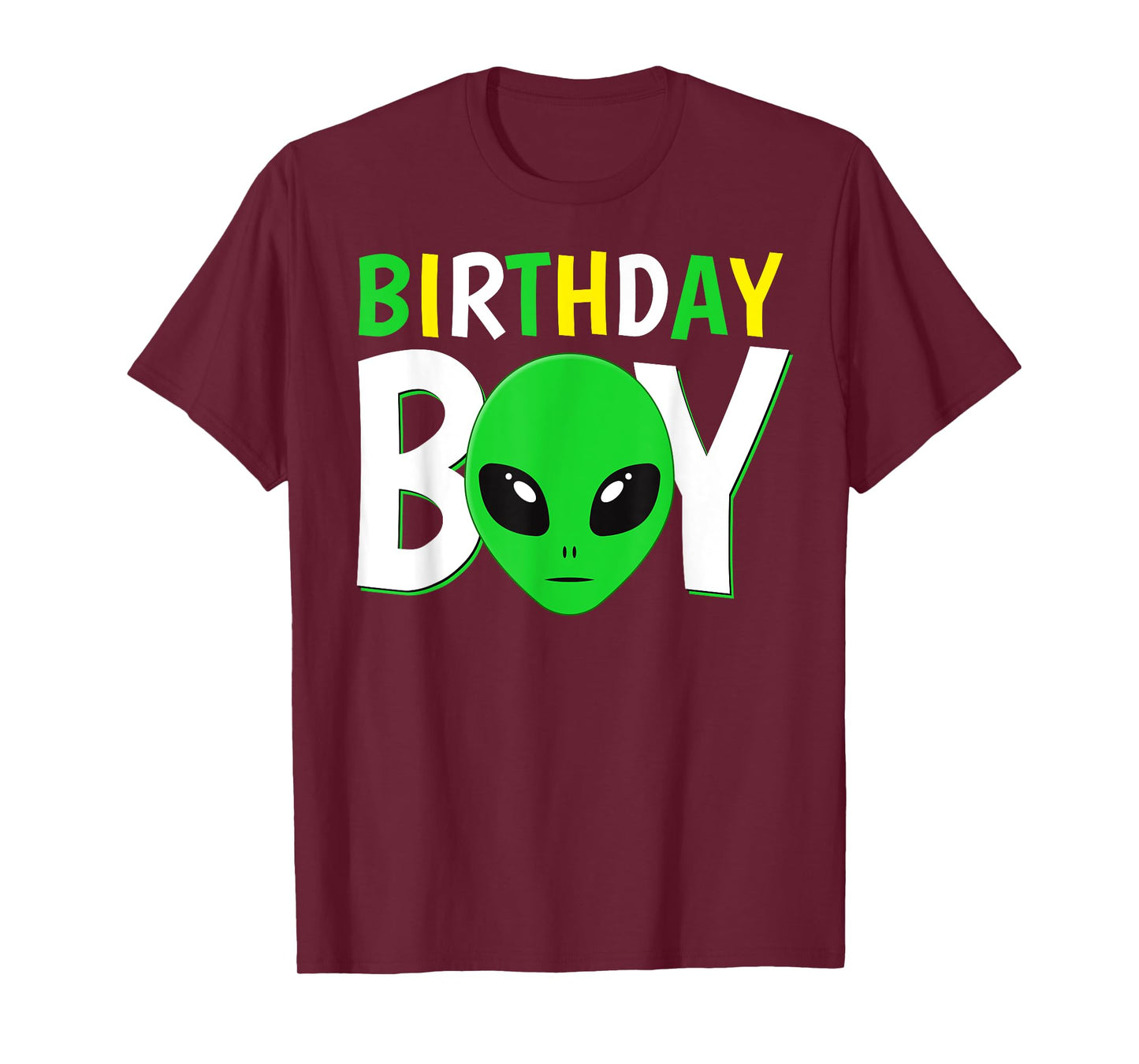 Cute Alien Birthday Boy T-Shirt