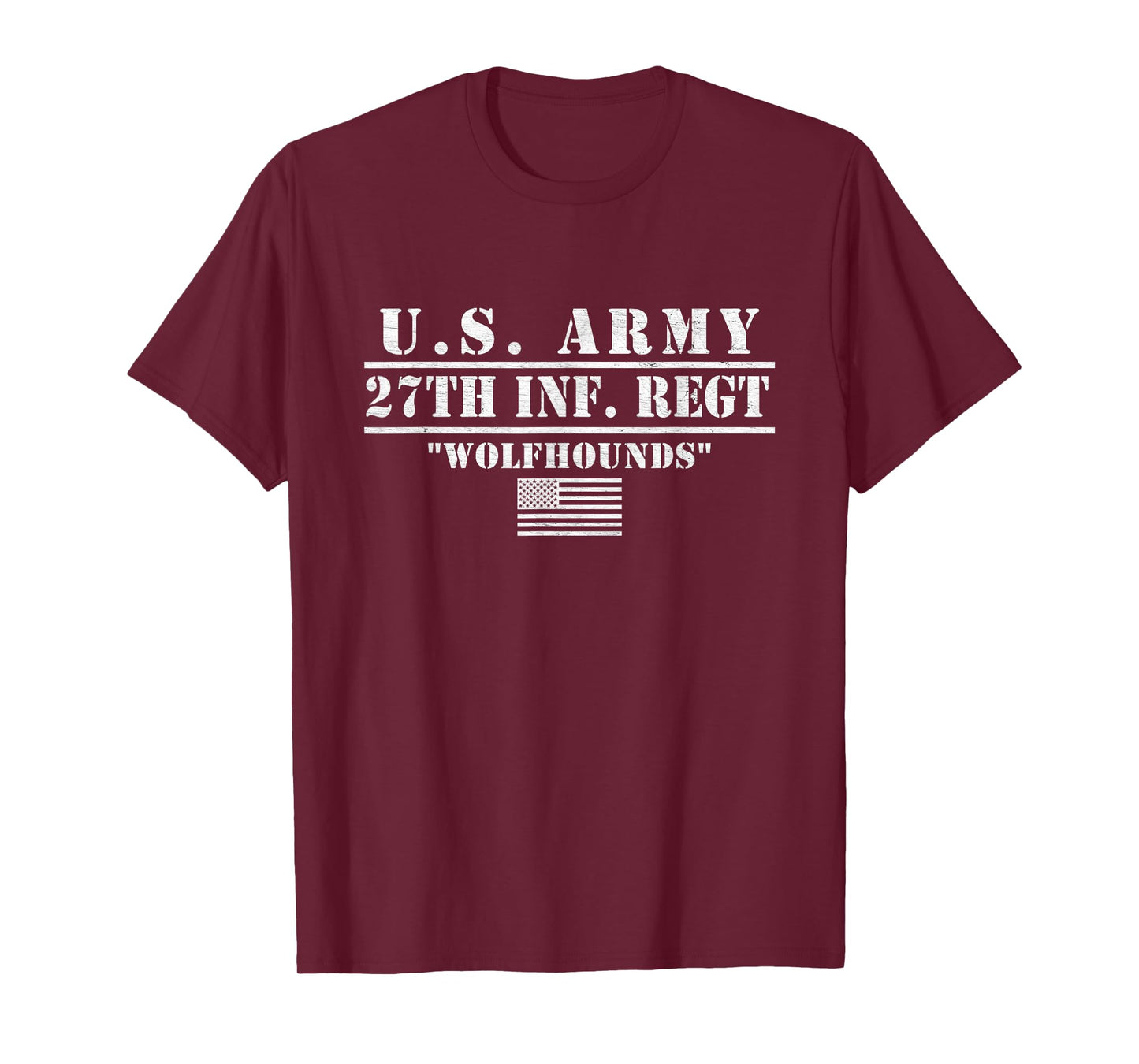 27th Infantry Regiment 27th Inf Regt Wolfhounds Gifts T-Shirt