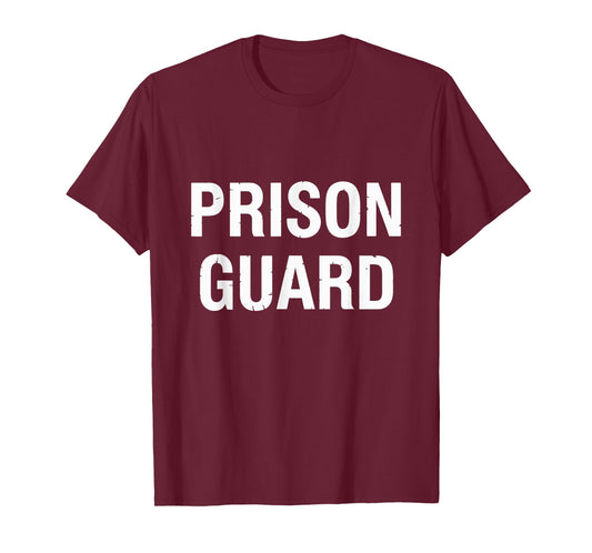Prison Guard Officer Prison Warden Costume T-Shirt