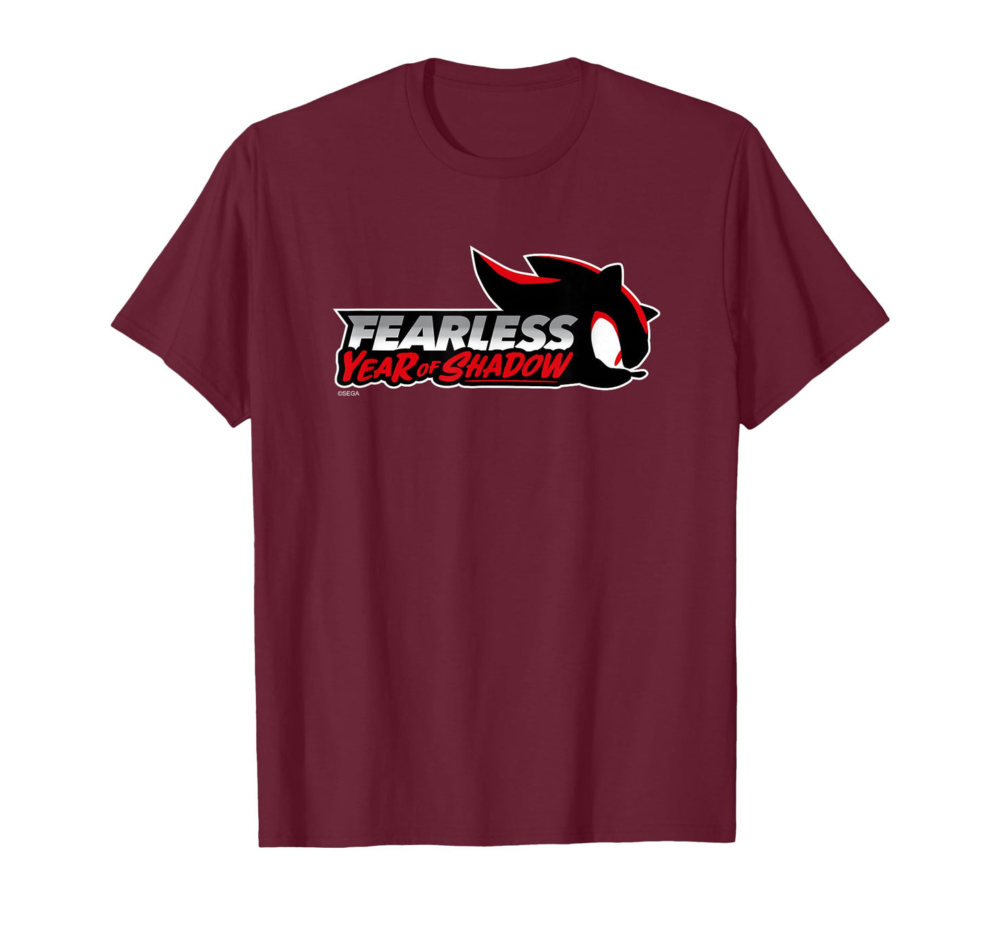 Sonic the Hedgehog, Fearless: Year of Shadow logo T-Shirt
