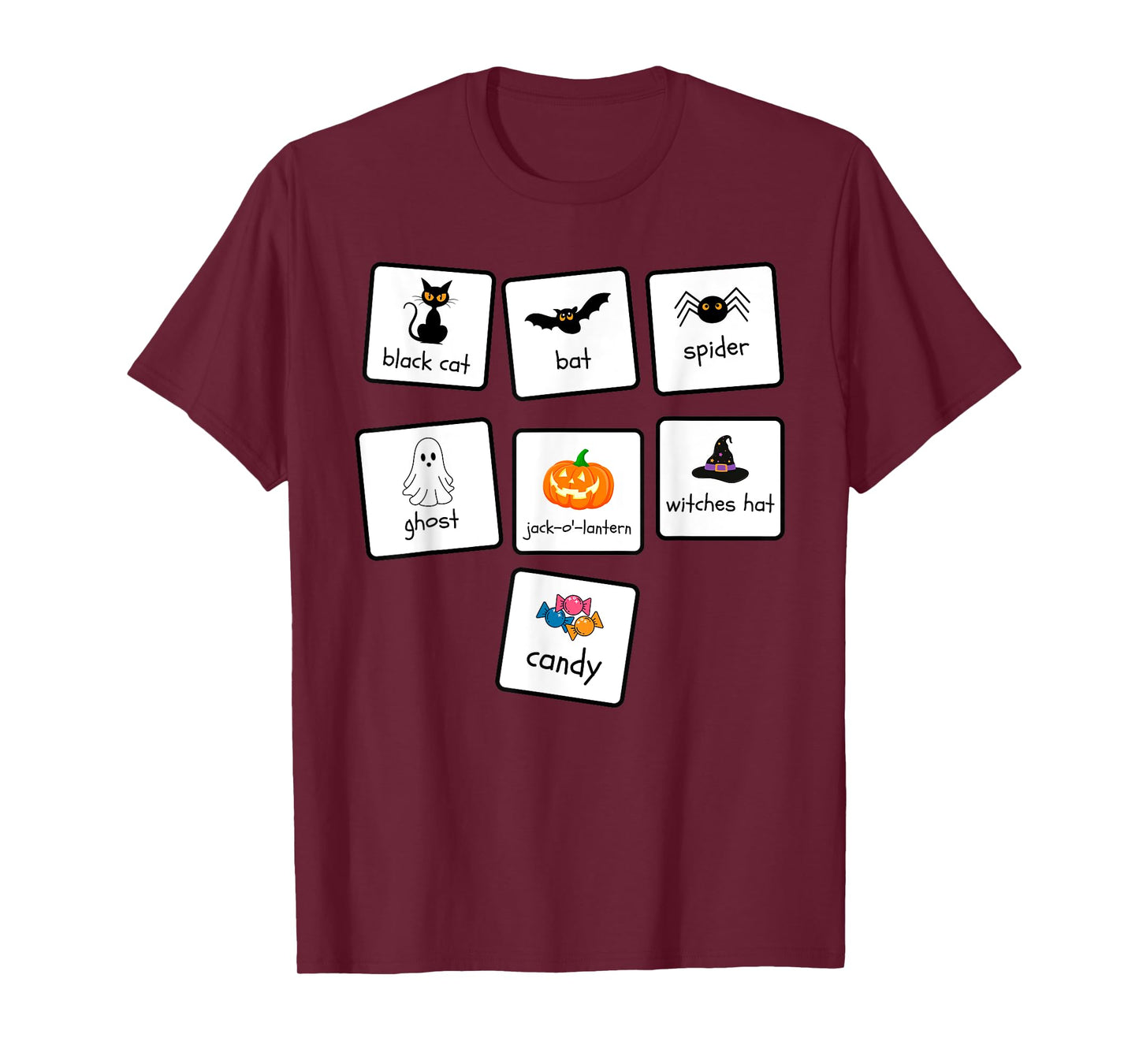 ABA Halloween Special Education Teacher Behavior Analyst AAC T-Shirt