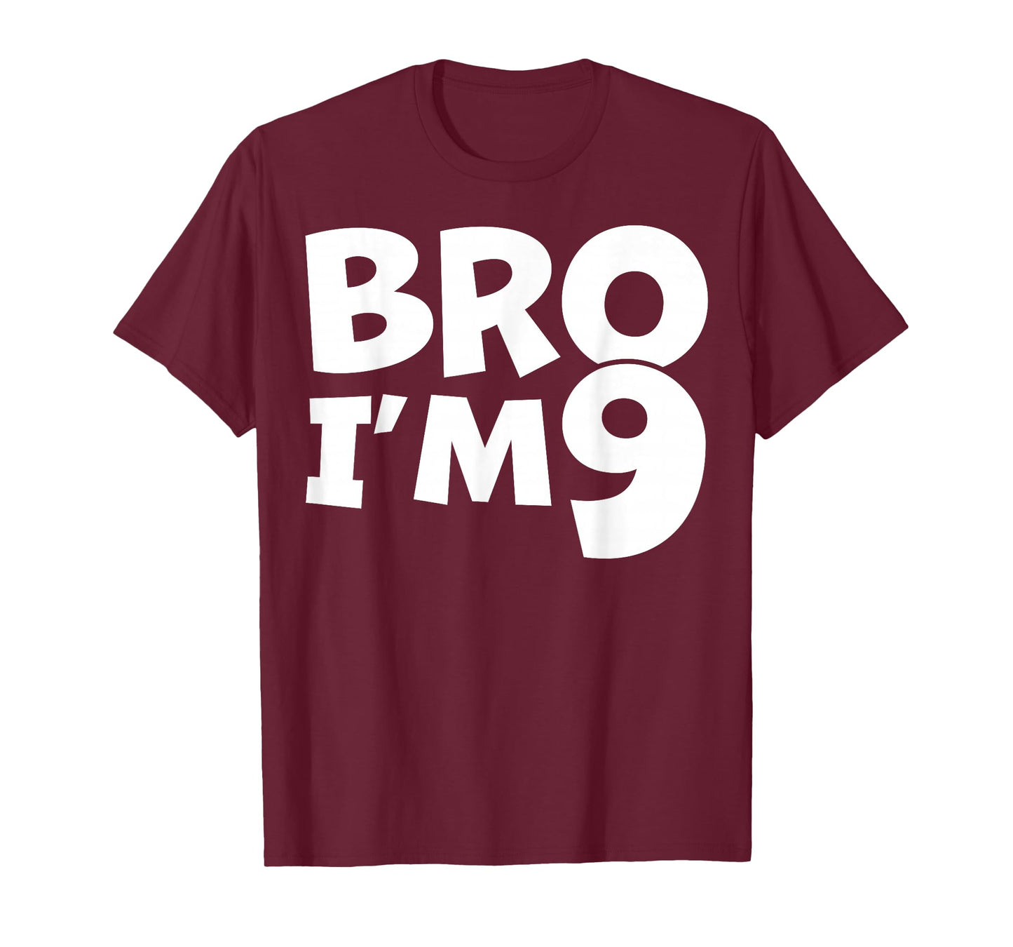 9 Year Old BDay Decorations Son Boy 9yr 9th Birthday T-Shirt