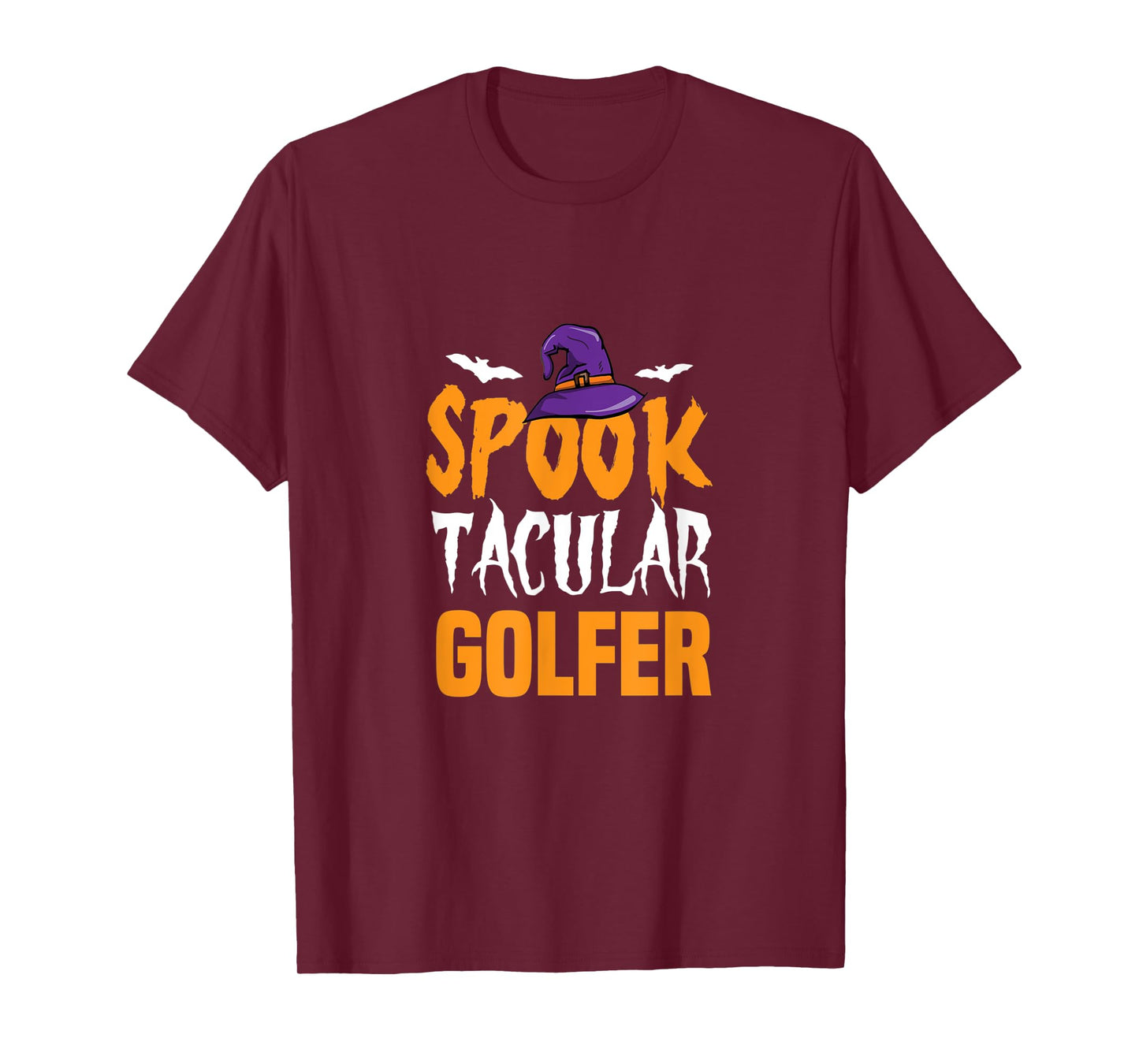 Spooktacular Golfer Halloween Outfit Gift T-Shirt