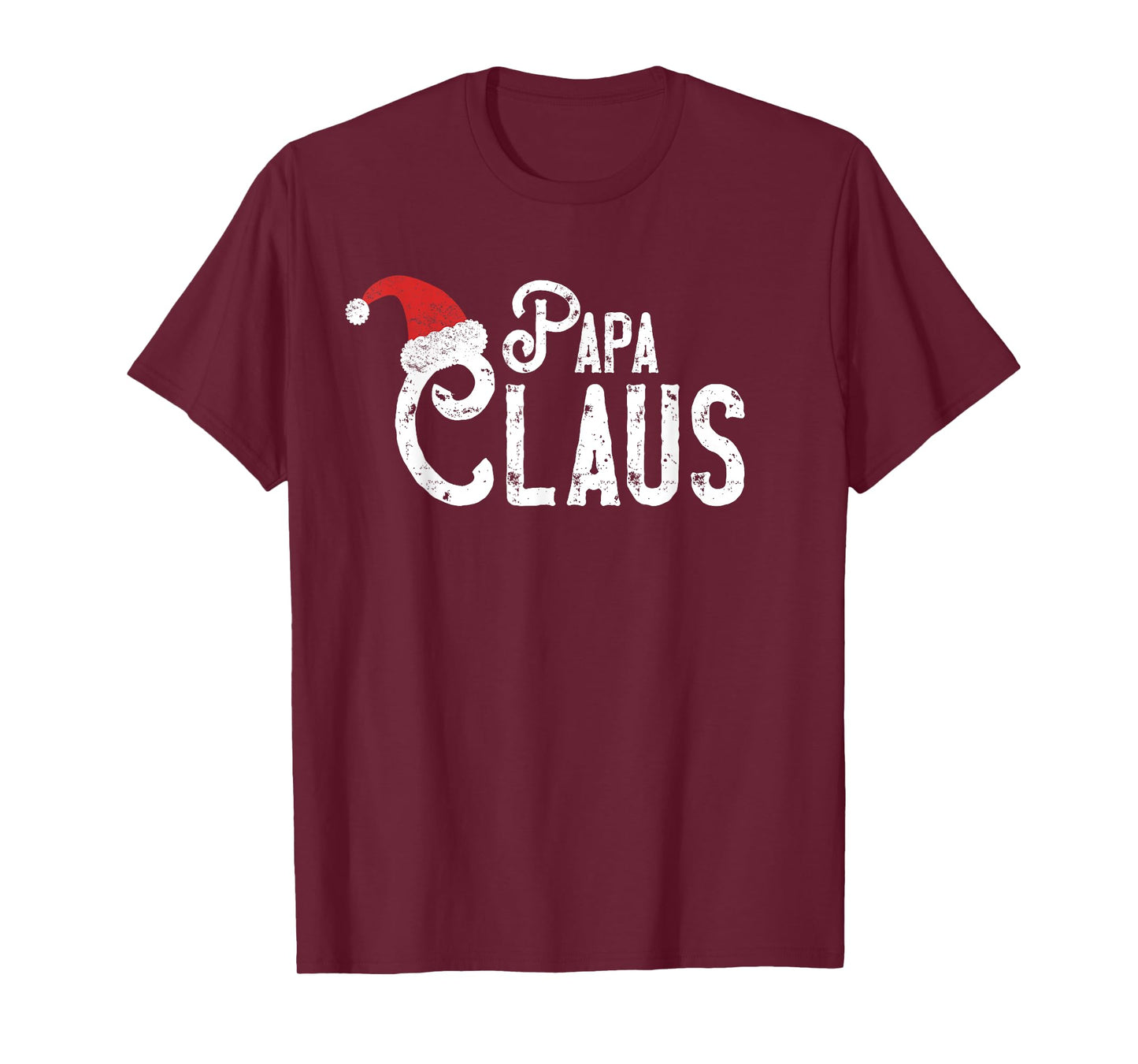 Papa Claus Tshirt - Matching Family Christmas Shirt T-Shirt