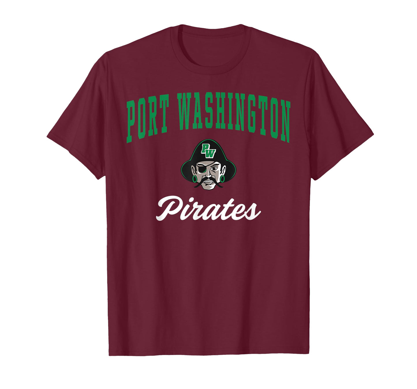 Port Washington High School Pirates T-Shirt C3