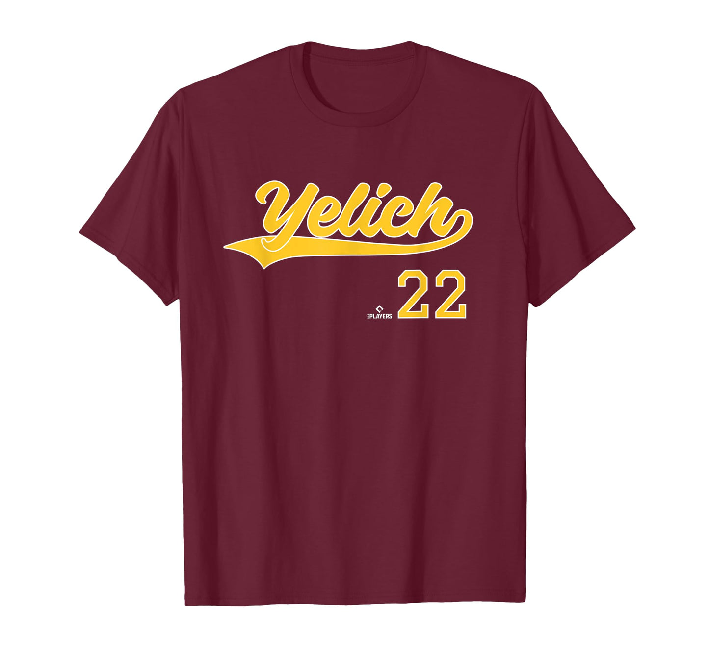 Vintage Gameday Christian Yelich Milwaukee MLBPA T-Shirt